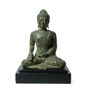 Accent Decor | Meditating Buddha Bronze Statue Accent Decor Accent Decor