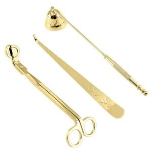 Accent Decor | Gold Candle Wick Trimmer Set Accent Decor Accent Decor