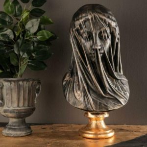 Accent Decor | Veiled Virgin Mary Bust Statue Accent Decor Accent Decor