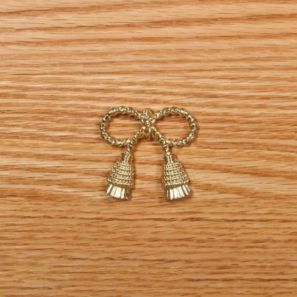 Hardware | Brass Bow Shaped Cabinet Door Knobs – Set Of 2 Decor Hardware