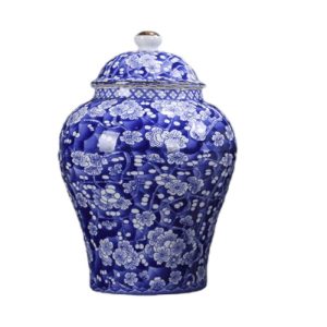 Vases & Jars | Blue And White Chinoiserie Classic Ginger Jar Decor Vases & Jars